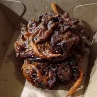 Vegetable pakora at Kohlis Waterfront Indian Restaurant in Batemans Bay