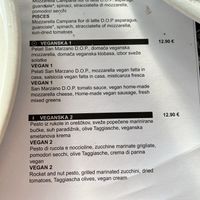 2 Vegan Pizzas  at Caprizza in Koper