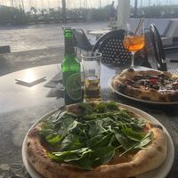 Vegan pizza 1  at Caprizza in Koper