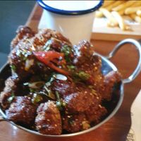 Bang bang Cauliflower at Old Kings Head in Broughton-in-furness