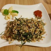 brown rice with Chinese spices. so good. at The Leaf 绿叶坊 - Georgetown in Penang