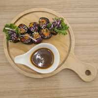 Vegetable sushi without rice. at The Leaf 绿叶坊 - Georgetown in Penang