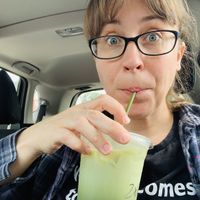 Swamp thing! My new fav drink. at Soma in Bloomington