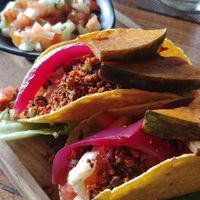 Pumpkin Tacos at Eco Taste in Gerokgak