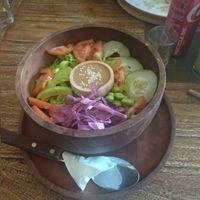 Vegan Bowl at Eco Taste in Gerokgak