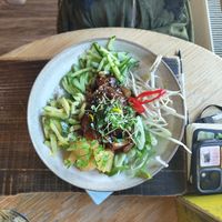 Vegan bowl at NãPLAVKA in Hradec Kralove
