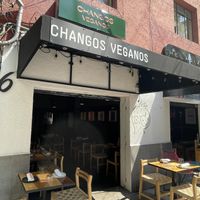   at Changos Veganos in Mexico City