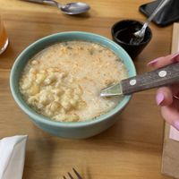 Esquites  at Changos Veganos in Mexico City