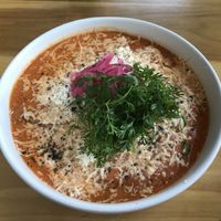 Enchiladas suizas  at Changos Veganos in Mexico City