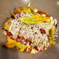 Flautas at Changos Veganos in Mexico City