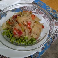 Pickled salad at Sadrvan in Mostar