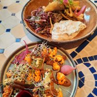 Mini Tacos & Kepab Tapas at Totem & Tempo Restaurant Bar Tapas in Lyon