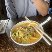 Tofu curry noodles, forgot the name   at My Thai Lounge in Queenstown