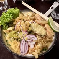 Chiang Mai noodles  at My Thai Lounge in Queenstown