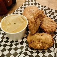 Combo “lonely” con puré  at VFT Vegan Fried Tofu - temporarily closed in Mexico City