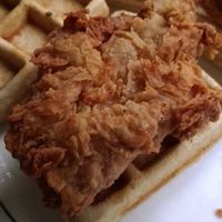 Crispy fried tofu at VFT Vegan Fried Tofu - temporarily closed in Mexico City