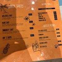 menu  at The Sunrise Shack - Kailua in Kailua