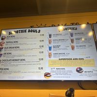 Menu  at The Sunrise Shack - Kailua in Kailua