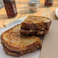 Bah min toastie 😋 at Grumbling Goose in Belgrave