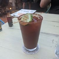 Bloody mary at La Negra in Bucerias