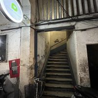 Up these stairs to the restaurant   at Chay Saigon Bistro in Ho Chi Minh City