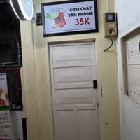 The front door once you’re up the stairs    at Chay Saigon Bistro in Ho Chi Minh City