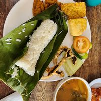 Nasi timbel at Vegetarian Long Life in Tangerang