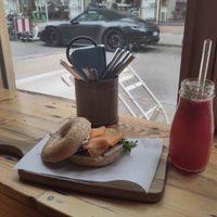 Vegan lax bagel. Pretty awesome. 😋 at togather in Munich