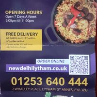  at New Delhi in Lytham