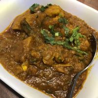 Dhansak  at Raj Bari in Newcastle Upon Tyne