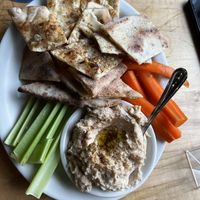 Cannellini dip appetizer   at Cushnoc Brewing Co in Augusta