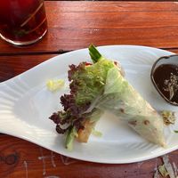 Sommerrollen mit Hoisin Soße   at Veganam in Kiel