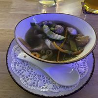 Wantan-Suppe  at Veganam in Kiel