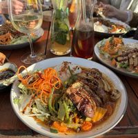 Süß-Sauer-"Ente"  at Veganam in Kiel