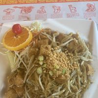 Vegan Tofu Pad Thai  at The Old Siam in Jacksonville