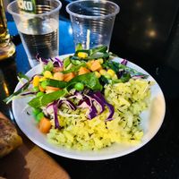 Vegan rice side at Taco's Jam in Skopje