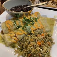 Enchiladas el vegan   at LUNA Mexican Kitchen in Campbell