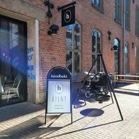 Entrance at Håndbakt in Oslo