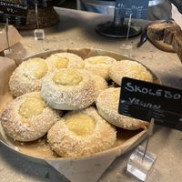 Clearly marked vegan in all the signs   at Håndbakt in Oslo