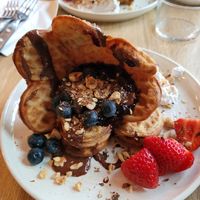 Waffles at Håndbakt in Oslo