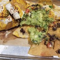 Loaded nachos at Besina in Providence