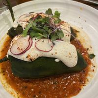 Stuffed Poblano Peppers   at Besina in Providence
