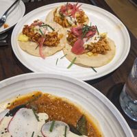 Pastor tacos at Besina in Providence