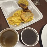 Vegetarian sampler  at Rancho Alegre in Savannah