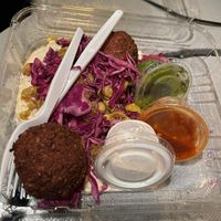 2 pc spicy falafel bowl  at Amsterdam Falafel & Kabob in Omaha