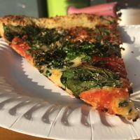 Margarita pizza  at Hot Tongue Pizza in Los Angeles