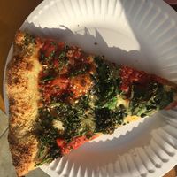 Margarita pizza  at Hot Tongue Pizza in Los Angeles