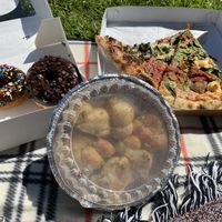 Donuts NOT from Hot Tongue  at Hot Tongue Pizza in Los Angeles