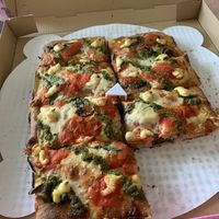 Sicilian pizza  at Hot Tongue Pizza in Los Angeles
