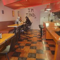 Inside at Hot Tongue Pizza in Los Angeles